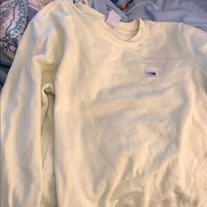 The North Face Yellow Long Sleeve Hoodie